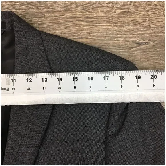 RALPH LAUREN Mens Blazer Sport Coat Casual Jacket Size 40R Two Button Wool‎ Suit